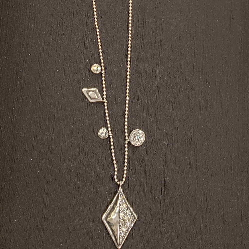 SOLD Silpada Sterling Silver Icy Elements Necklace N3397